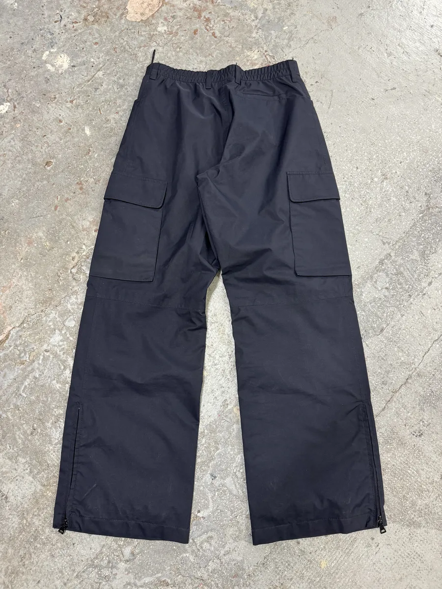 2000s Prada Navy Gore-Tex Cargo Pants - Image 2