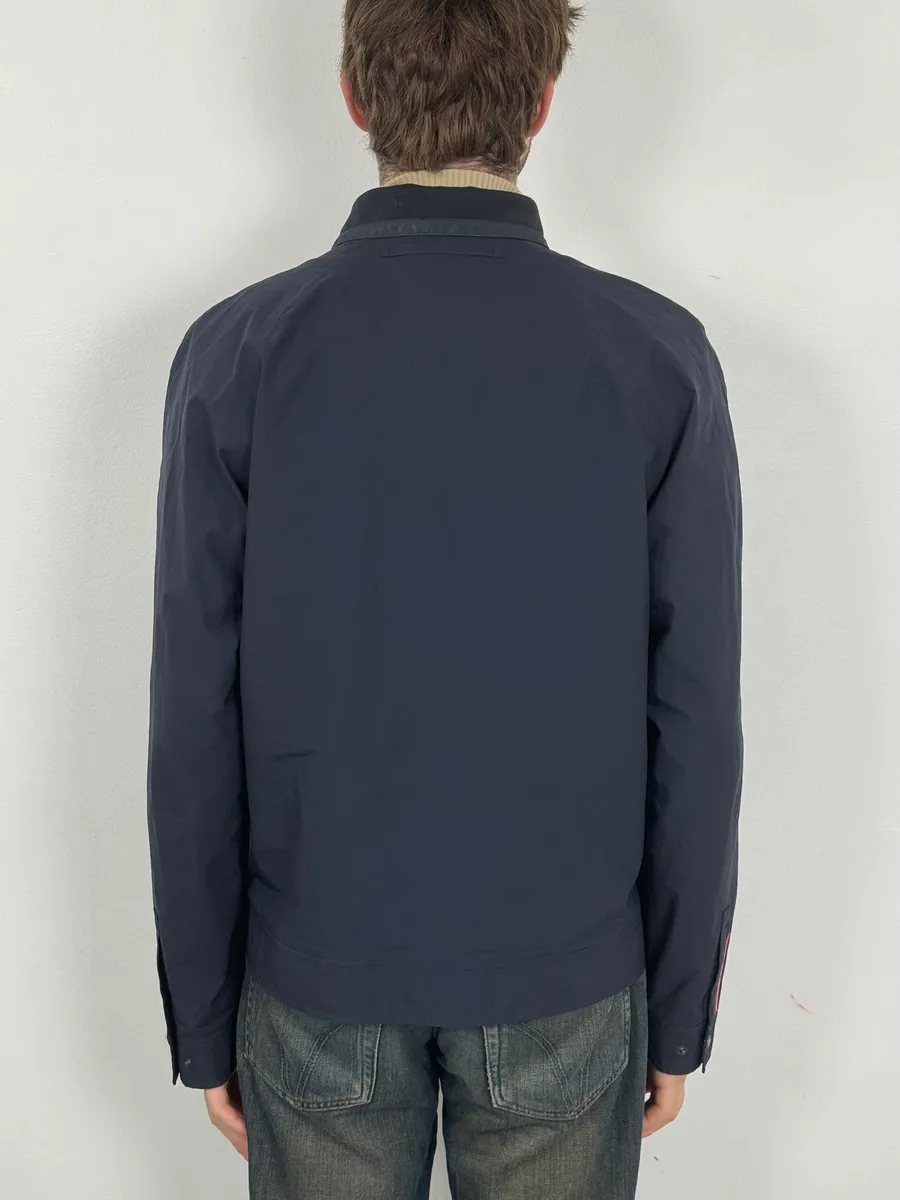 2000s Prada Navy Linea Rossa Windbreaker Jacket - Image 3