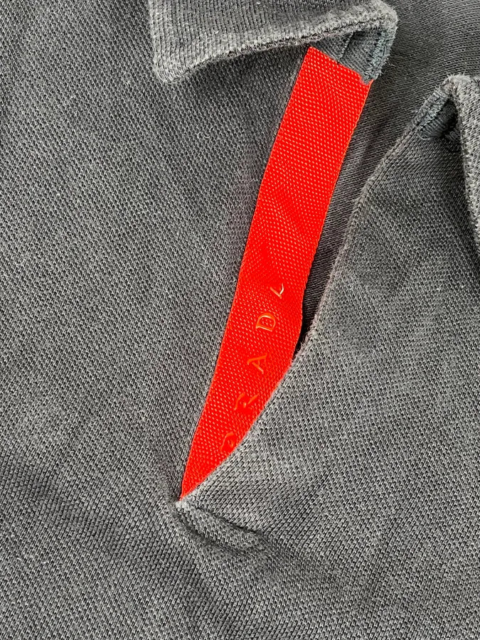 2000s Prada Navy Polo Shirt - Image 8