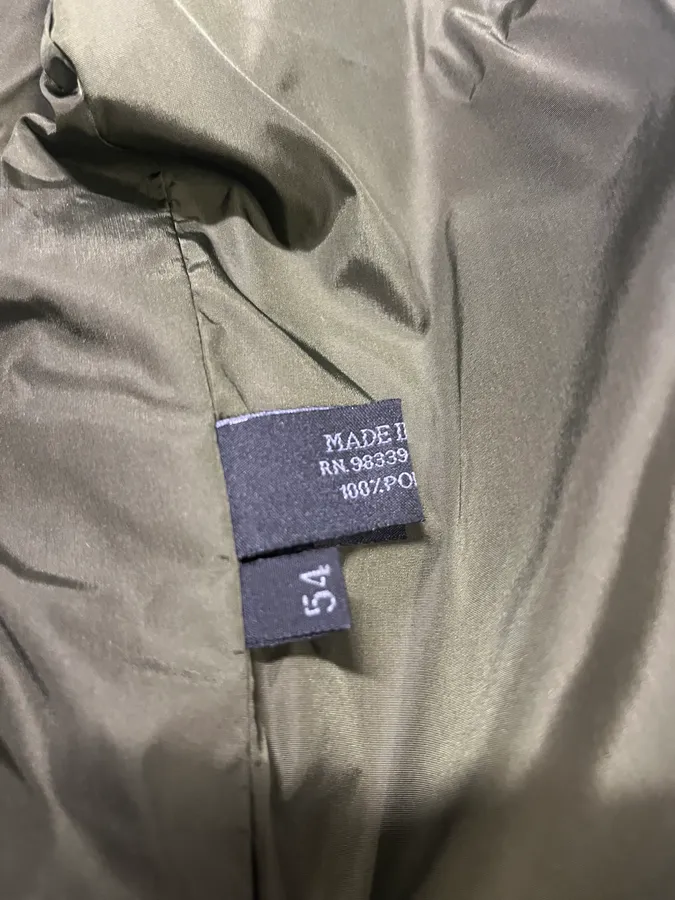 2000s Prada Olive Nylon Tactical Light Coach Jacket - Image 8
