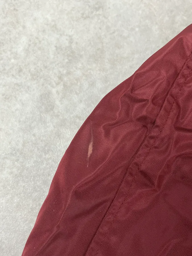 2000s Prada Red Burgundy Tech Zip-up Windbreaker Jacket - Image 13
