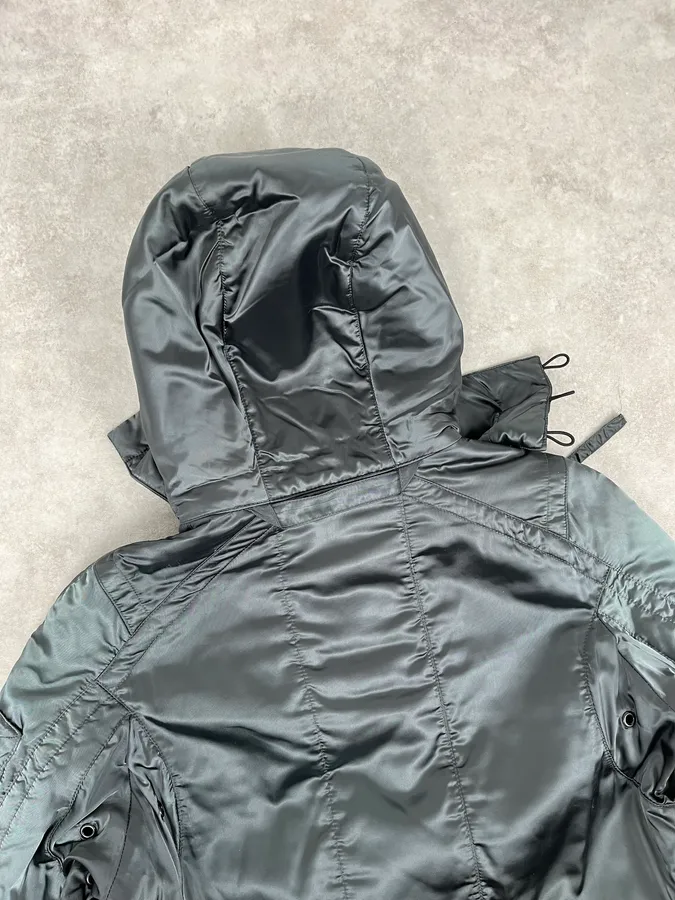 2000s Prada Ultimate Utility Ski Dark Grey Jacket - Image 7