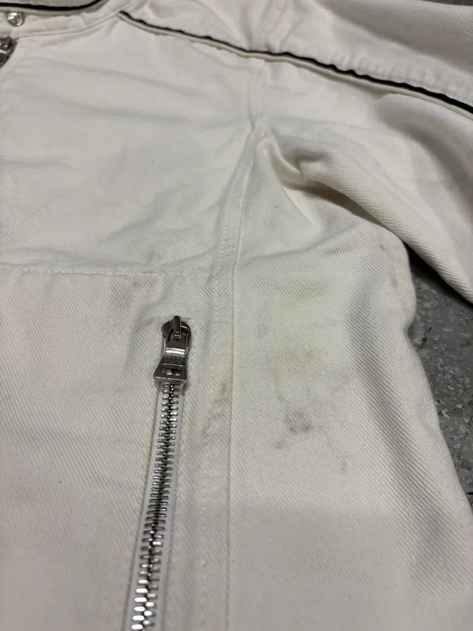 2000s Prada White Citizen Jacket - Image 9