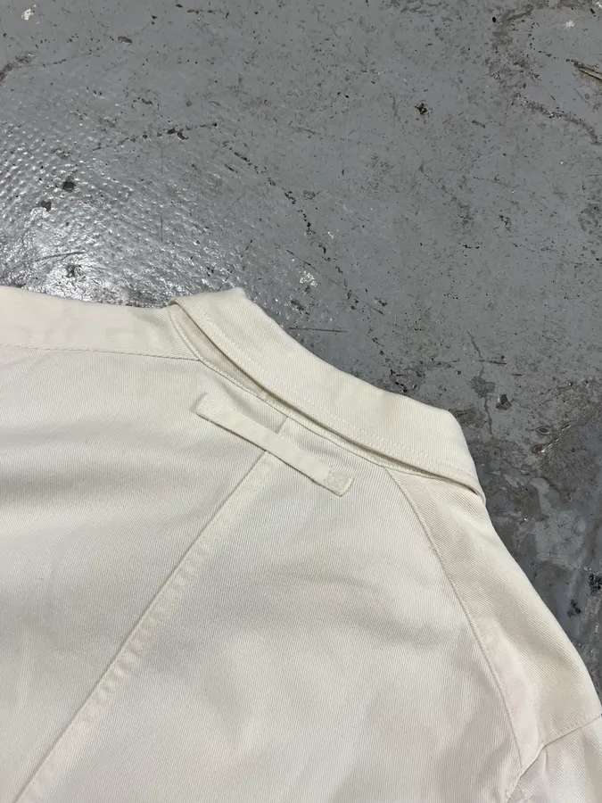2000s Prada White Zip Up Jacket - Image 8