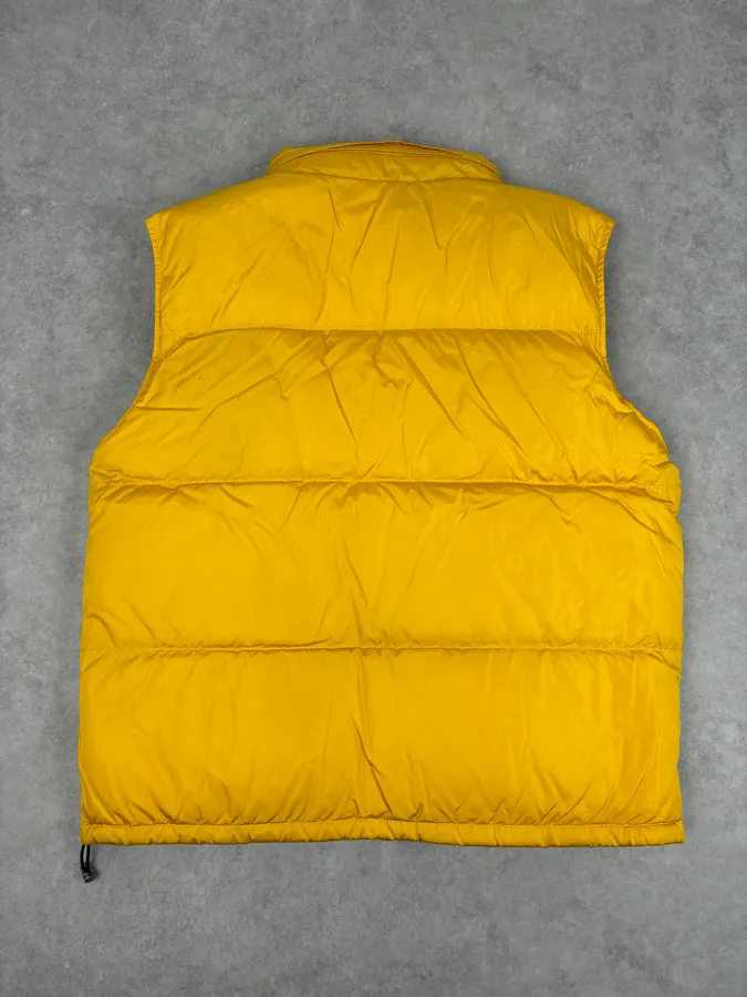 2000s Prada Yellow Down Quilted Puffer Vest - Image 5