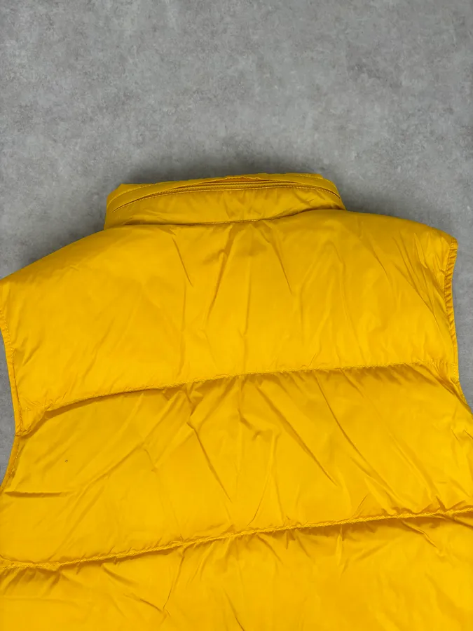 2000s Prada Yellow Down Quilted Puffer Vest - Image 6