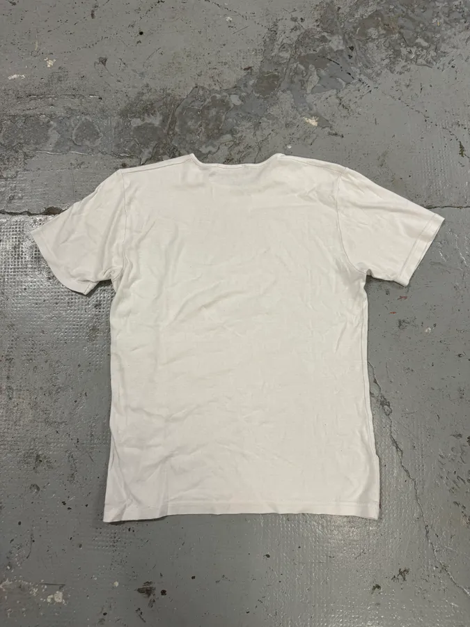 2000s Prada Zip Linea Rossa White T-Shirt - Image 6