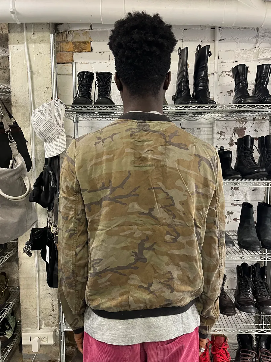 2000s Ralph Lauren Denim & Supply Camo Bomber Jacket - Image 4