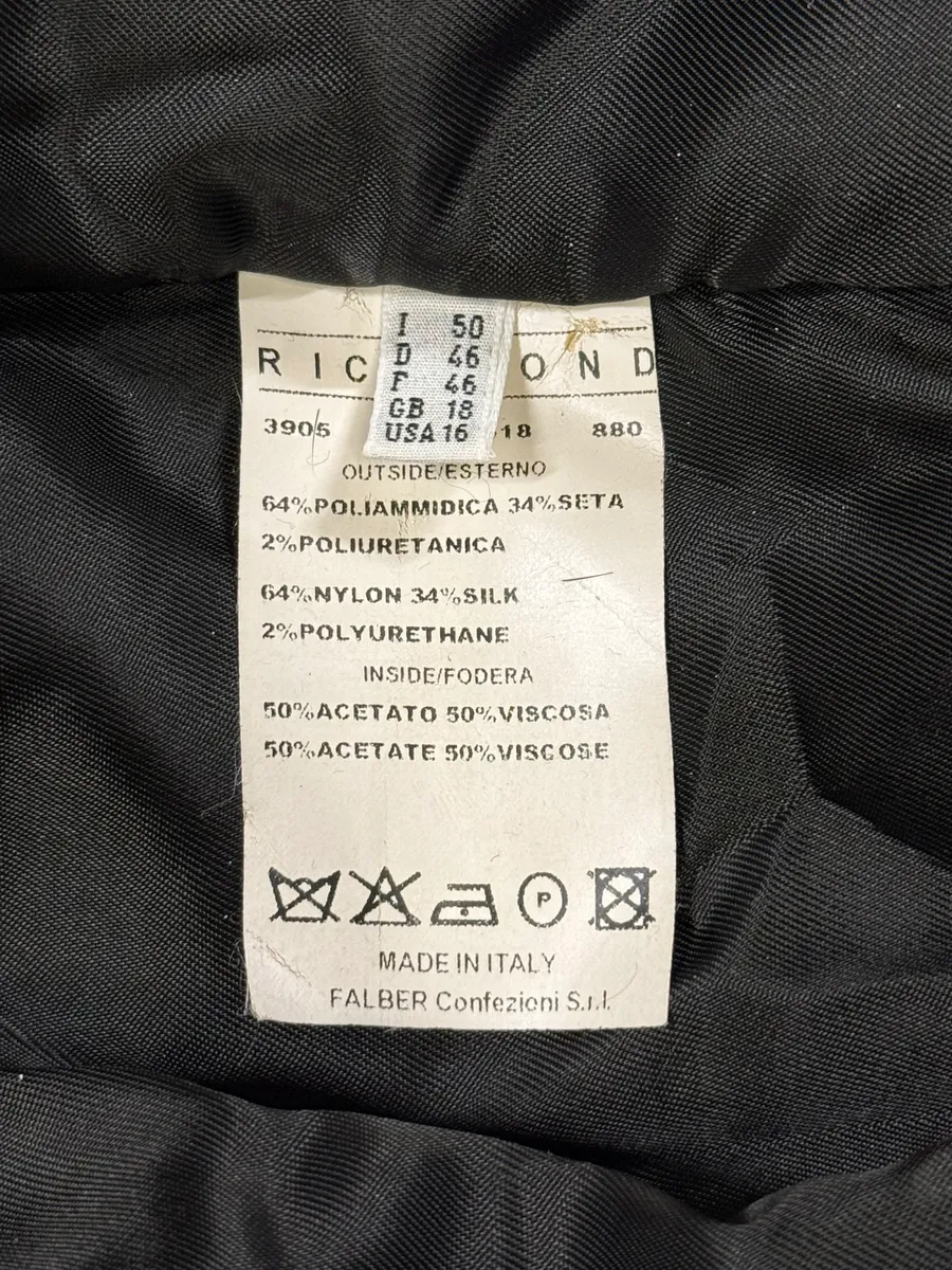 2000s Richmond Dark Brown Aviator Bomber Jacket - Image 11