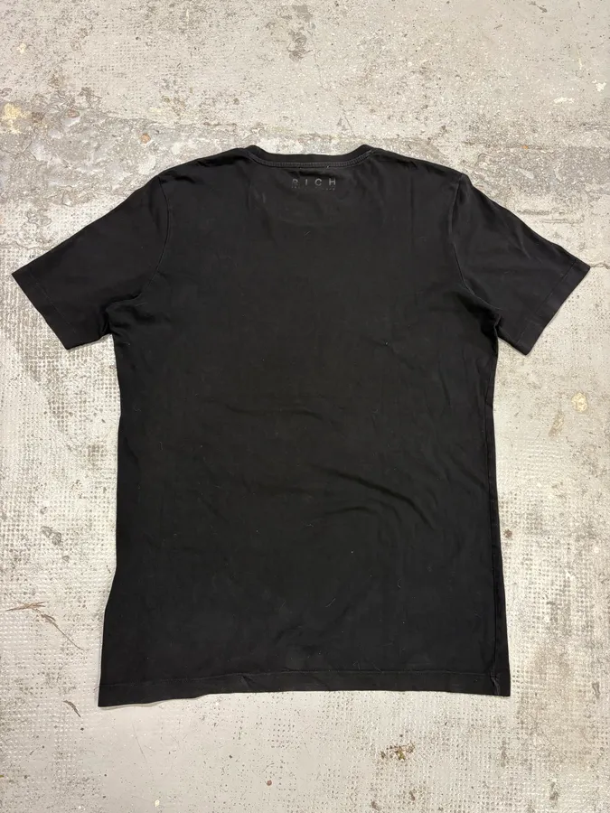 2000s Richmond David Bowie Black T-Shirt - Image 6