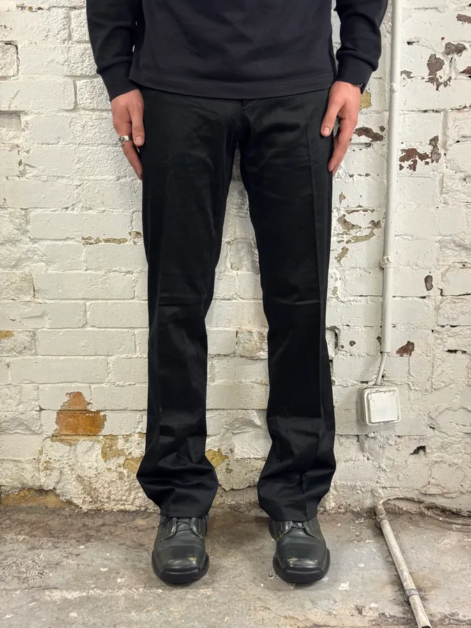 2000s Roberto Cavalli Black Classy Casual Pants