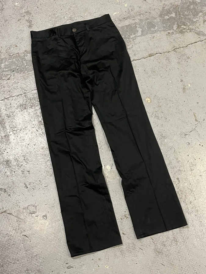 2000s Roberto Cavalli Black Classy Casual Pants - Image 6