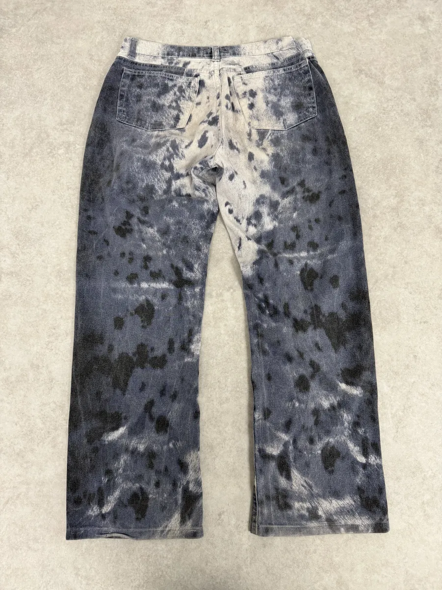 2000s Roberto Cavalli Blue Royal Cloud Pants - Image 6