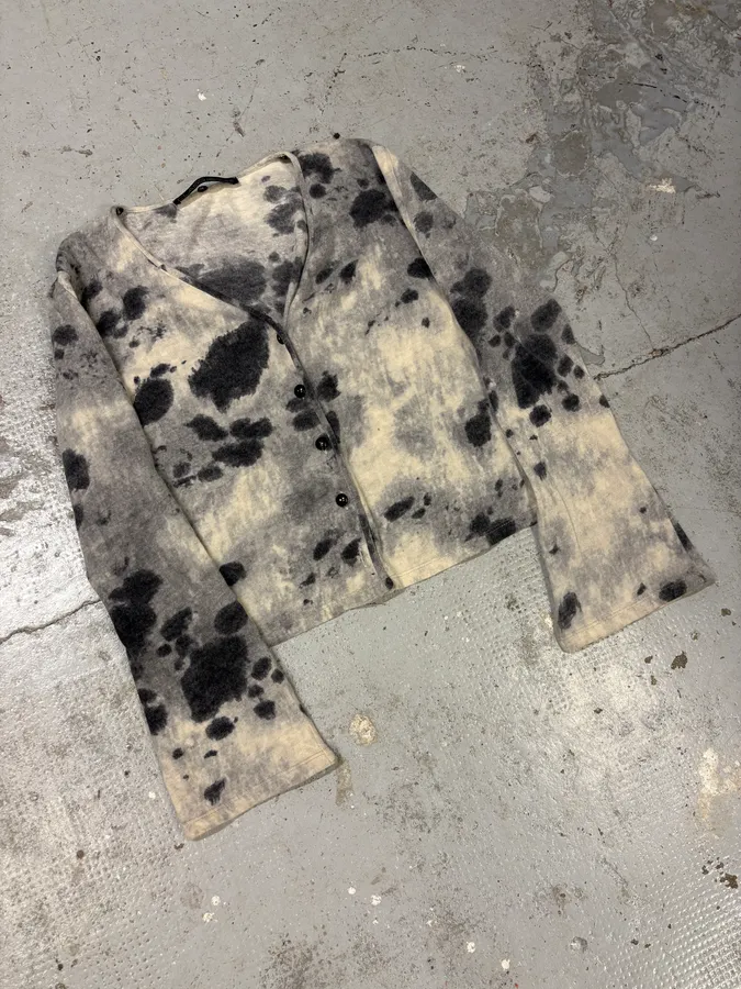 2000s Roberto Cavalli Cloud Abstract Cardigan - Image 4