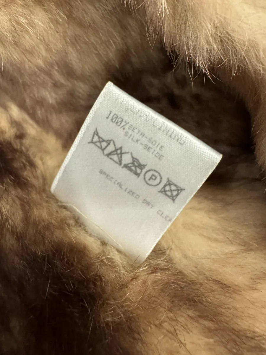 2000s Roberto Cavalli Deconstructed Leopard Magma Exploration Fur Jacket - Image 6