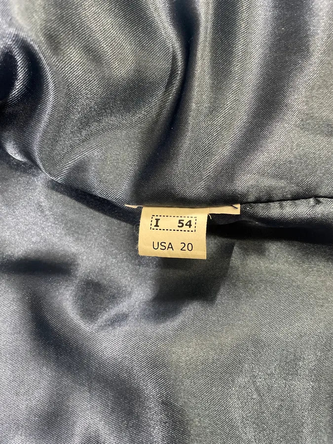 2000s Roberto Cavalli Eroded Grey Marble Effect Premium Leather Jacket - Image 11