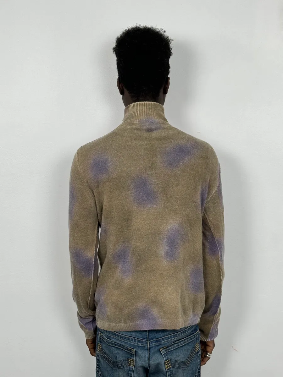 2000s Roberto Cavalli Forest Lake Zip Sweater - Image 3