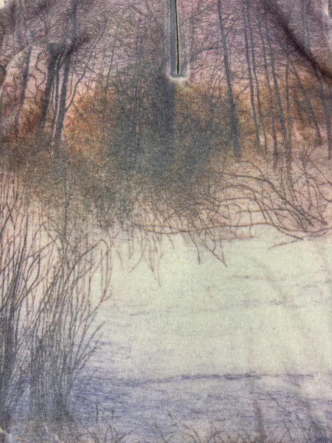 2000s Roberto Cavalli Forest Lake Zip Sweater - Image 8