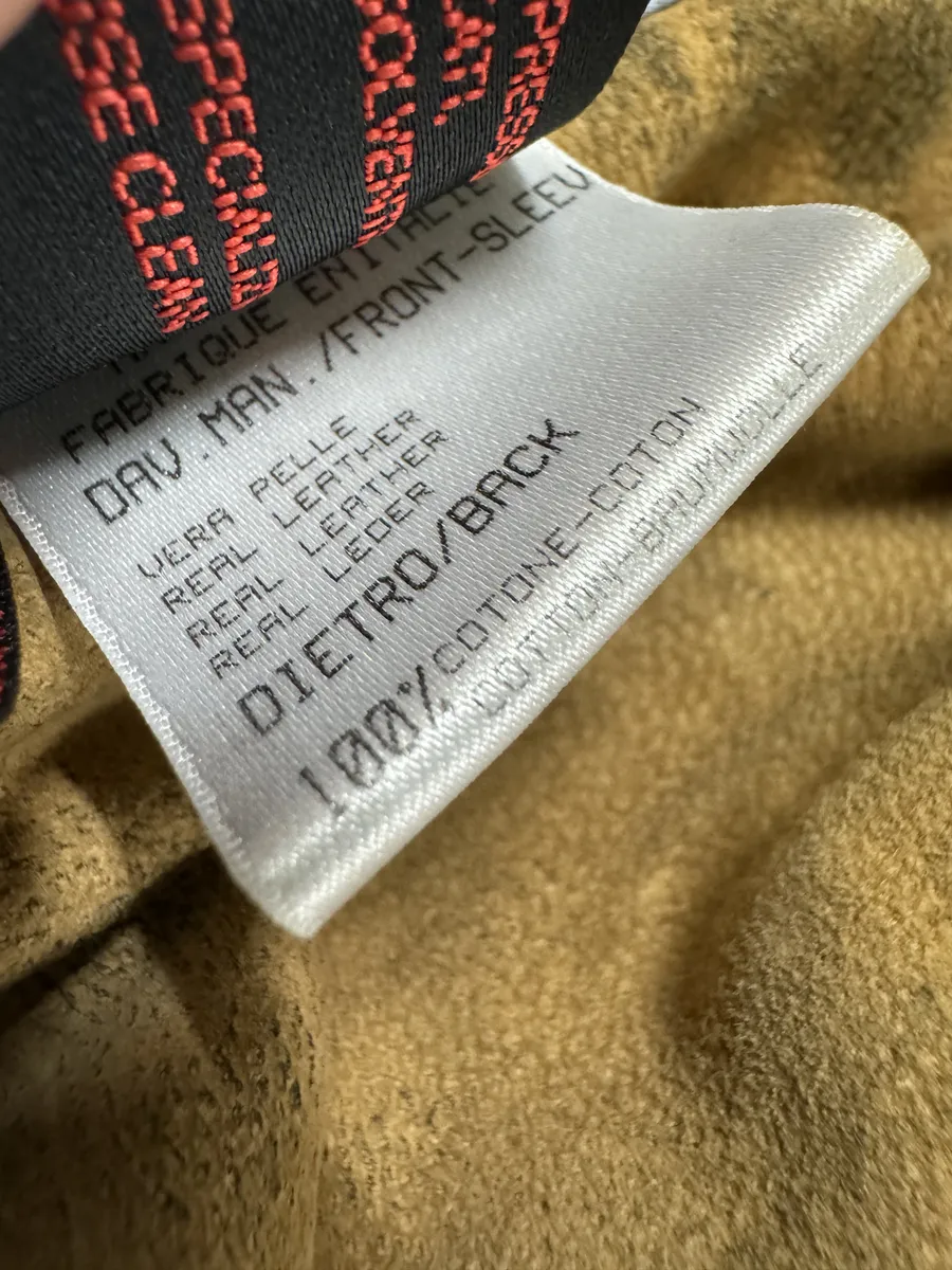2000s Roberto Cavalli Green Faded Dust Leather Shirt - Image 11