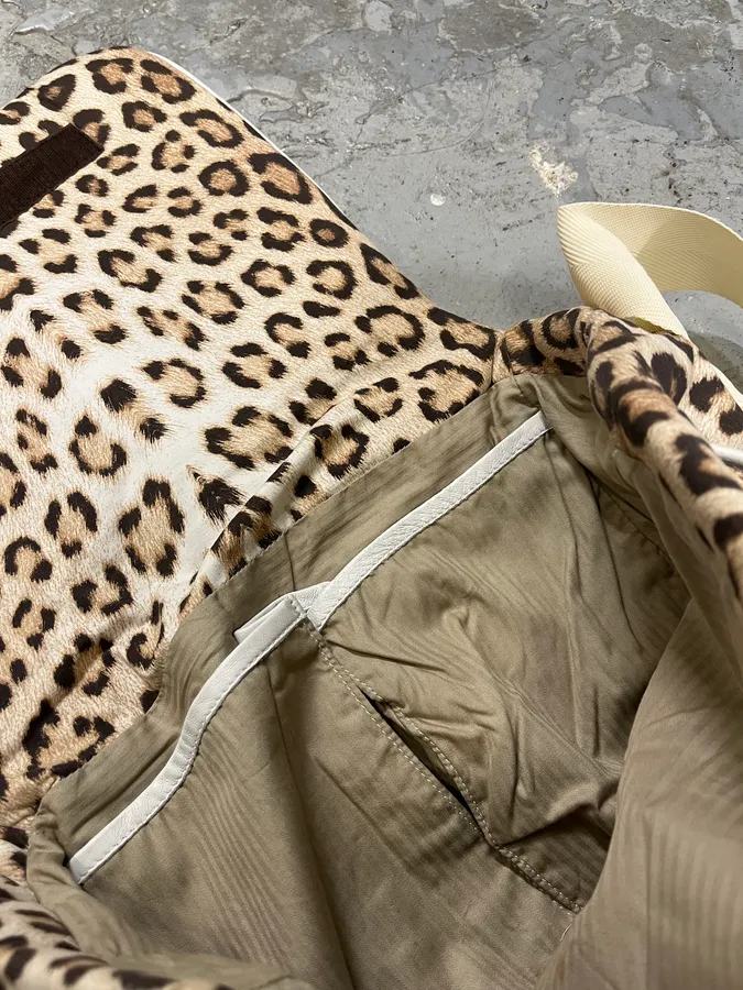 2000s Roberto Cavalli Leopard Shoulder Bag - Image 10