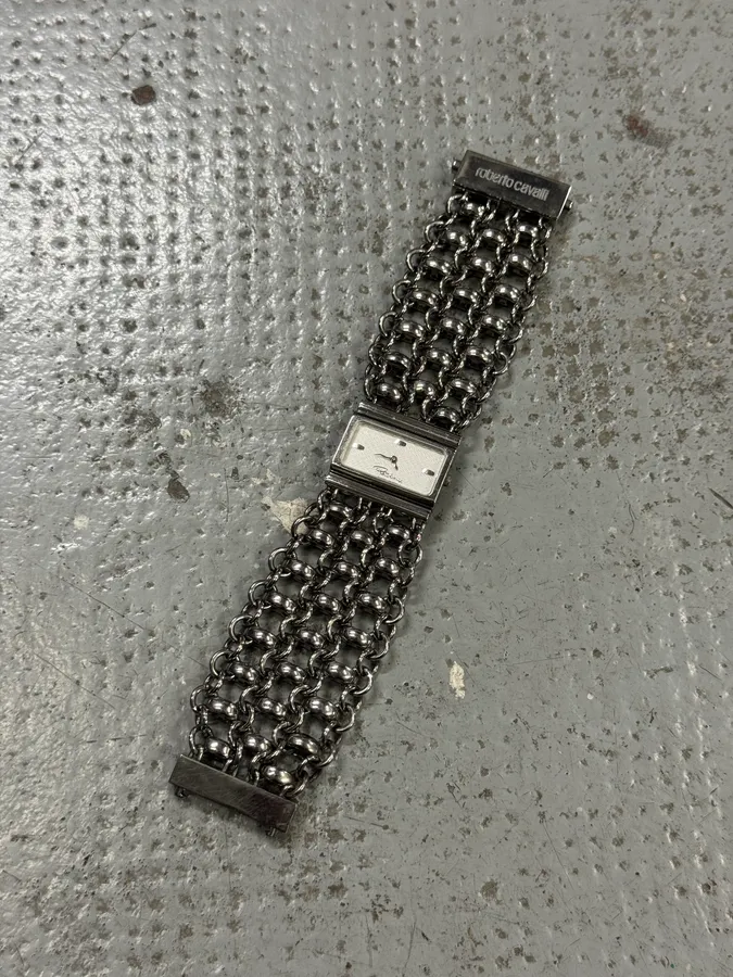 2000s Roberto Cavalli Multi Chain Watch - Image 2