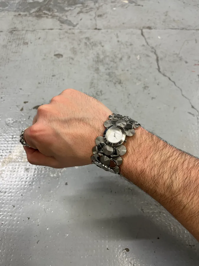 2000s Roberto Cavalli Multi Circles Watch