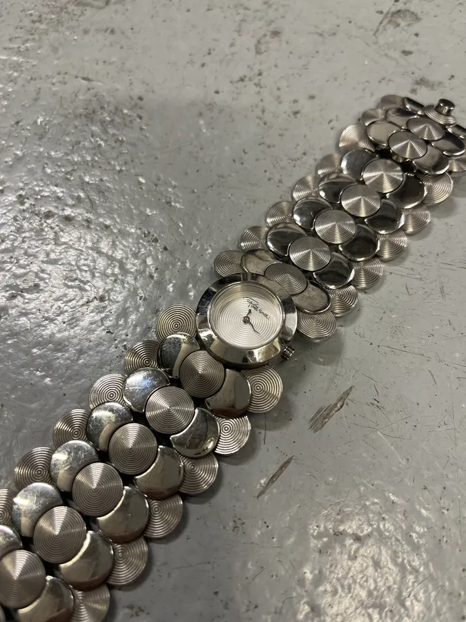 2000s Roberto Cavalli Multi Circles Watch - Image 5