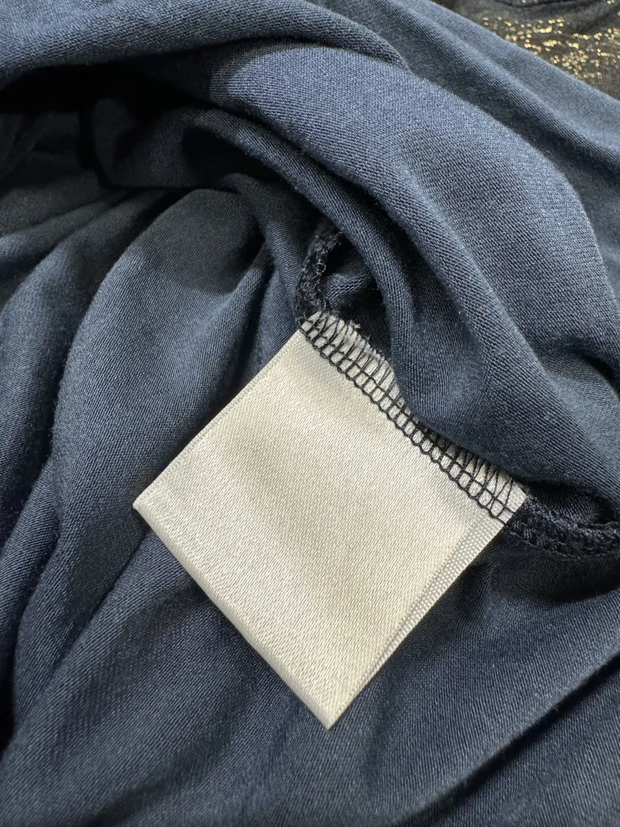 2000s Roberto Cavalli Navy Golden Royal Longsleeves - Image 11