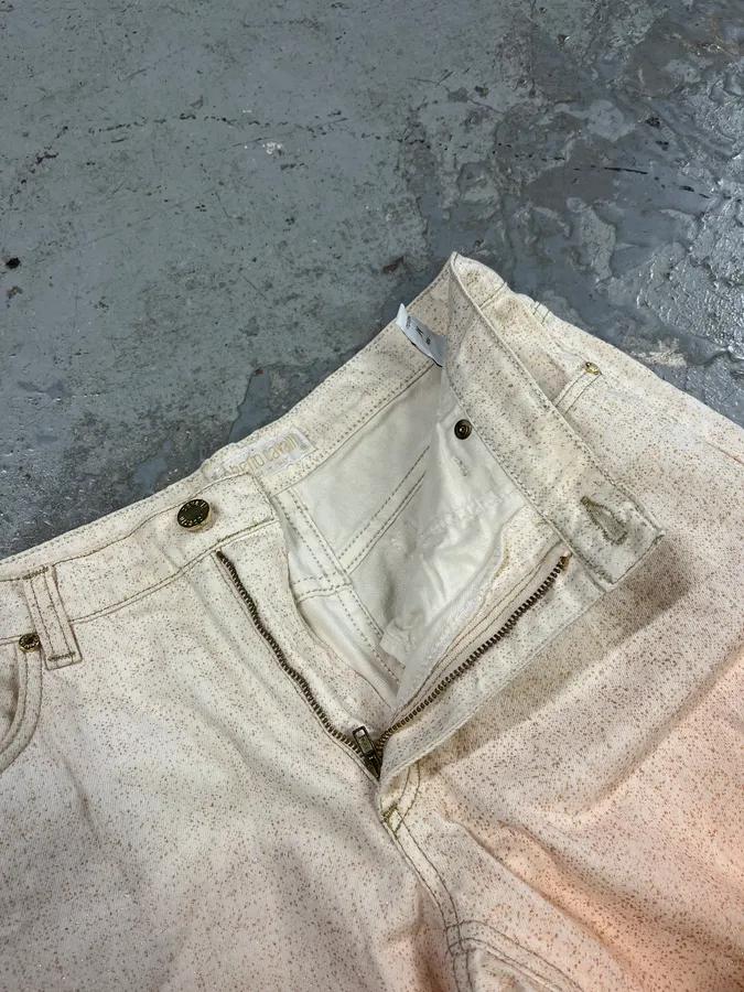 2000s Roberto Cavalli Pink Gradient Pants - Image 10