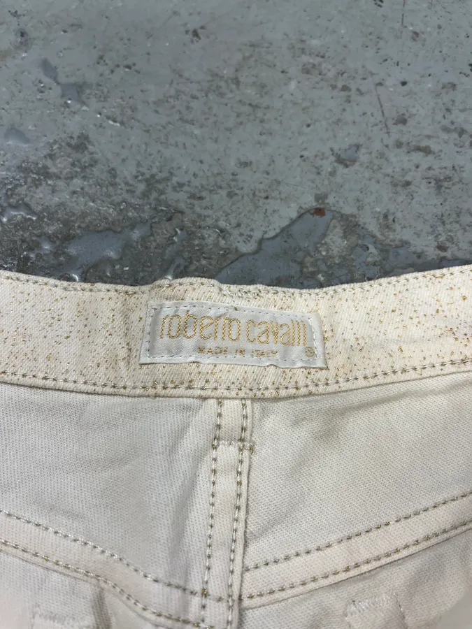 2000s Roberto Cavalli Pink Gradient Pants - Image 11