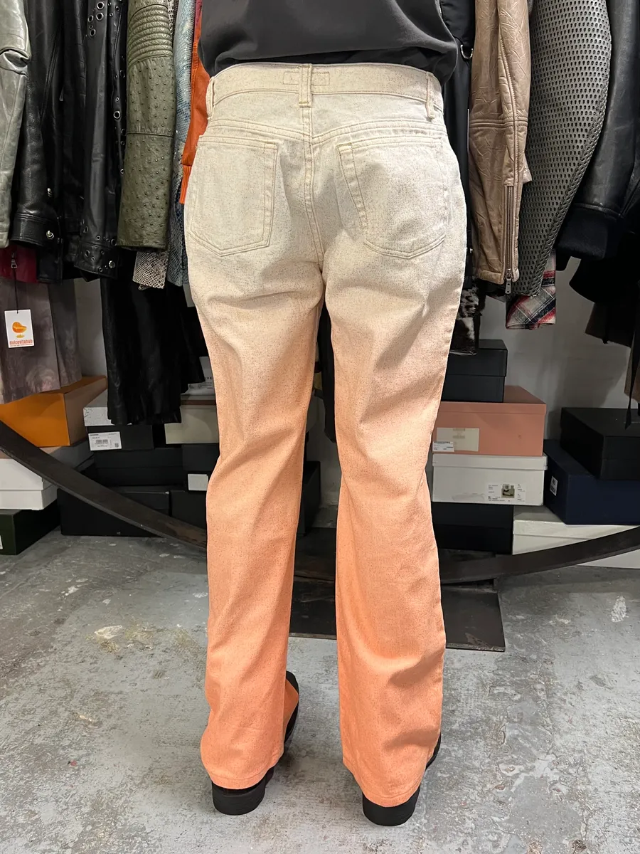 2000s Roberto Cavalli Pink Gradient Pants - Image 5