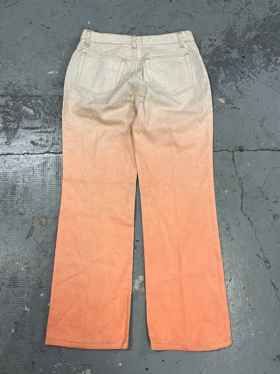2000s Roberto Cavalli Pink Gradient Pants - Image 8