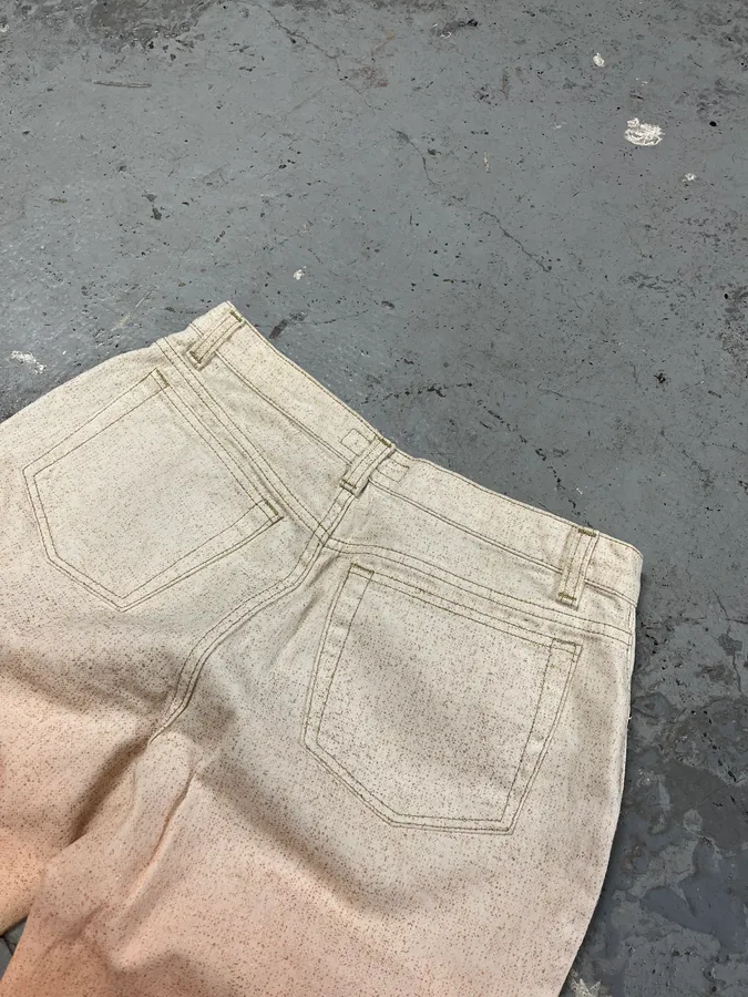 2000s Roberto Cavalli Pink Gradient Pants - Image 9