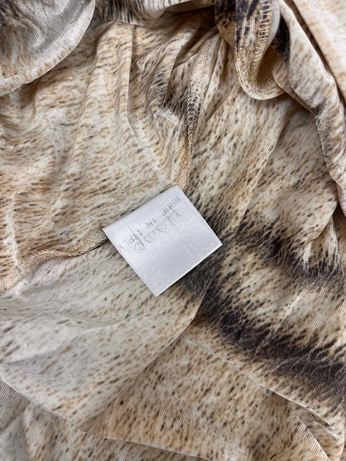 2000s Roberto Cavalli Savage Zebra Silk Shirt - Image 8
