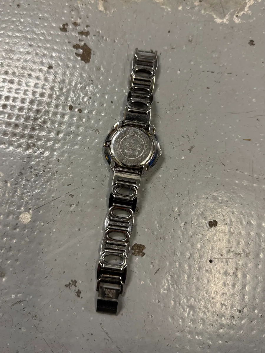 2000s Roberto Cavalli Snakes Stainless Steel Watch - Image 7