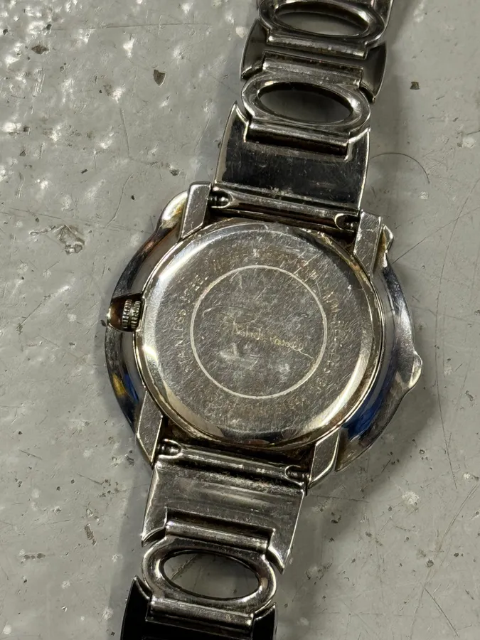 2000s Roberto Cavalli Snakes Stainless Steel Watch - Image 9