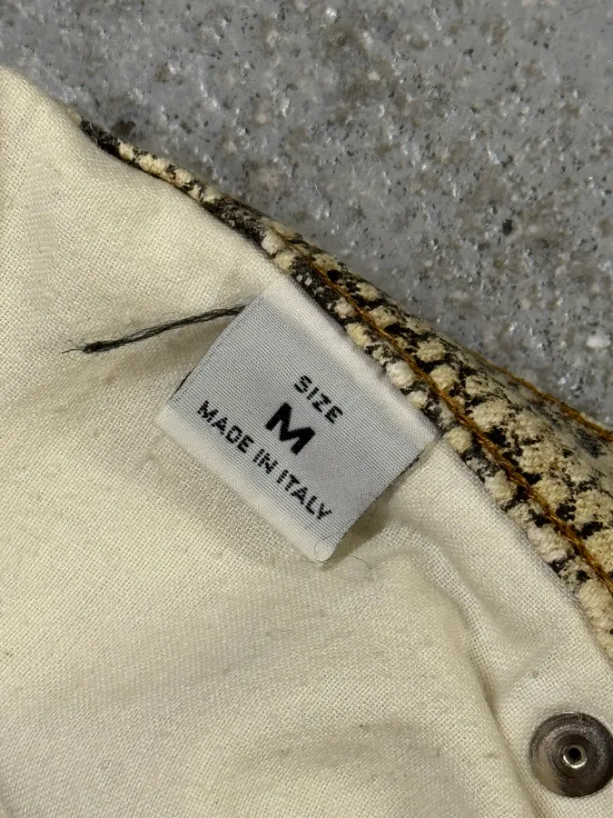 2000s Roberto Cavalli Snakeskin Effect Pants - Image 11