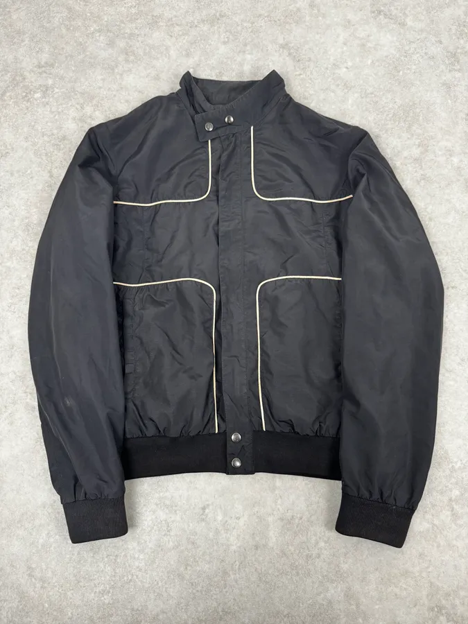 2000s Sonia Rykiel Navy Cross Classy Jacket