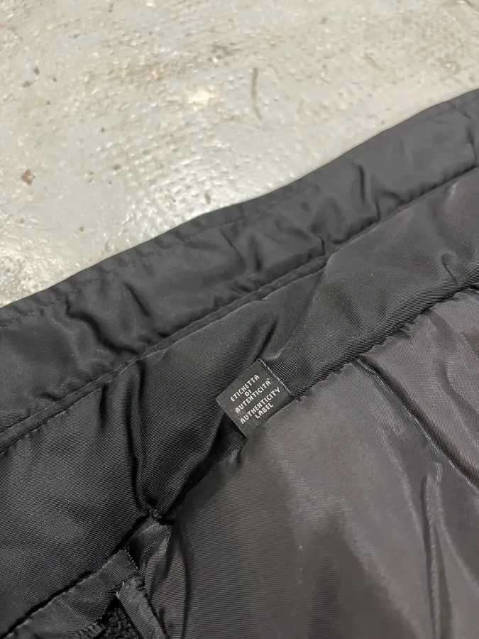 2000s Versace Black Military M1 Bomber Jacket - Image 17