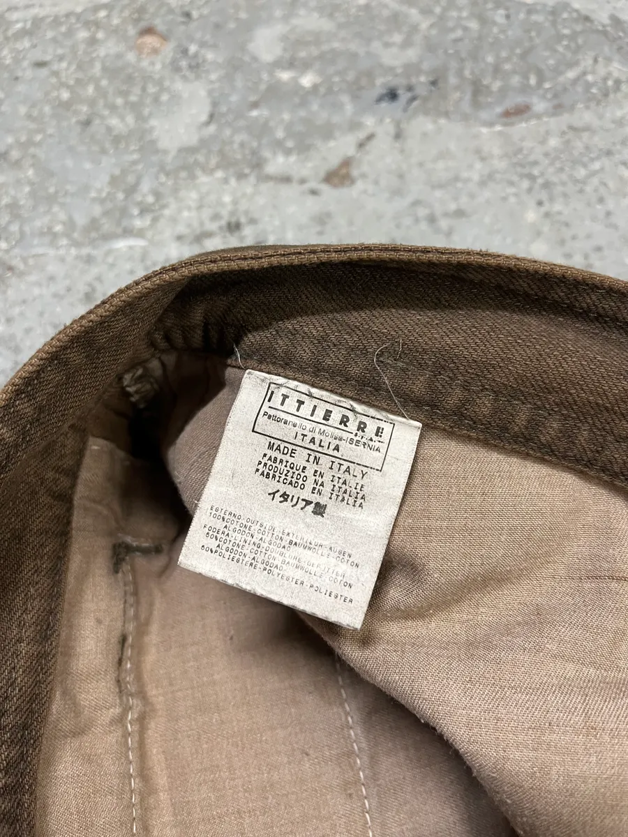 2000s Versace Brown Utility Cargo Large Pants - Image 11
