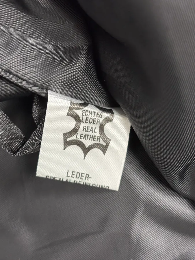 2000s Vintage Artisanal Belted Leather Pants - Image 10