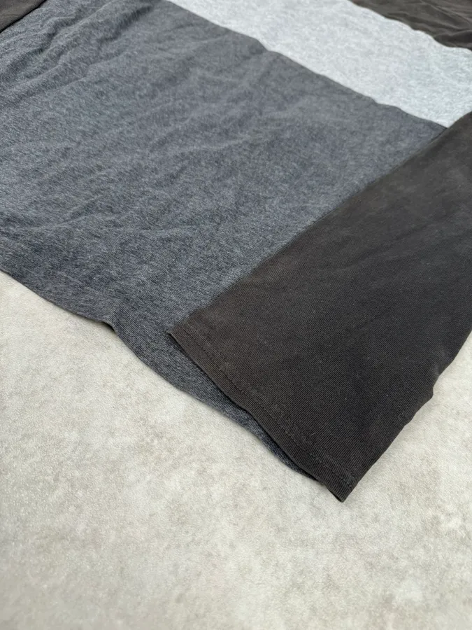 2000s Yves Saint Laurent Brown & Grey Longsleeve T-Shirt - Image 6