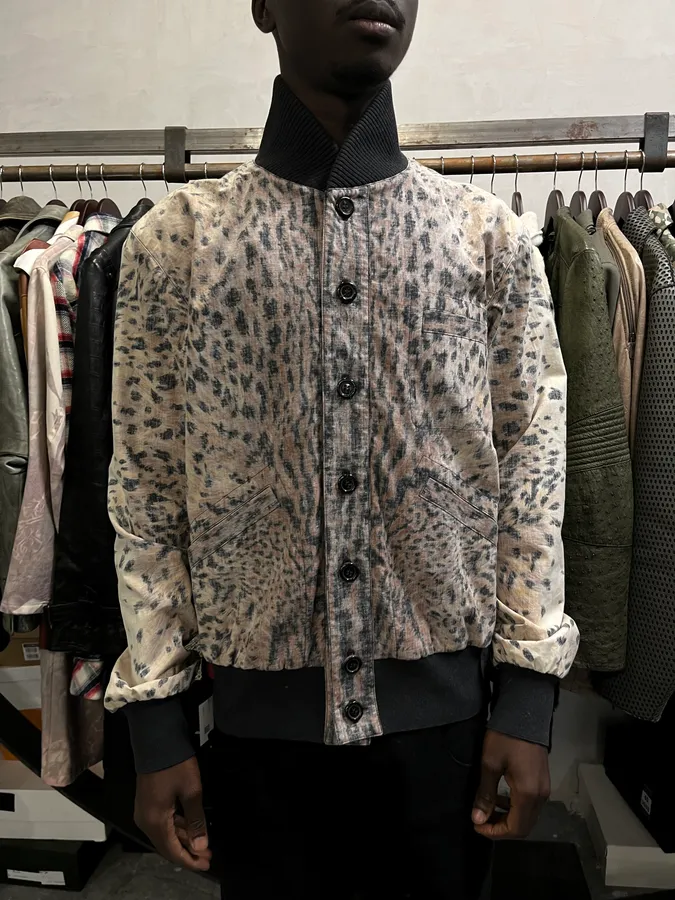 2000s Yves Saint Laurent Leopard Print Jacket by Tom Ford - Image 2