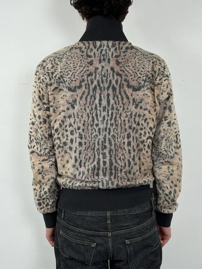 2000s Yves Saint Laurent Leopard Print Jacket by Tom Ford - Image 3