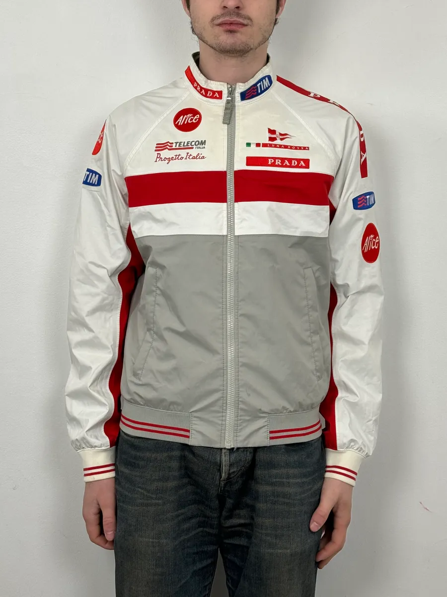 2003 Prada Luna Rossa Racing Challenge White Jacket - Image 2