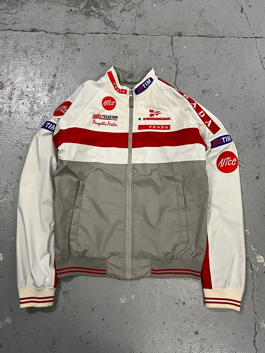 2003 Prada Luna Rossa Racing Challenge White Jacket - Image 3