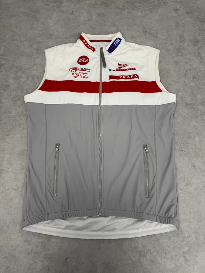 2003 Prada Luna Rossa Racing Challenge White Vest