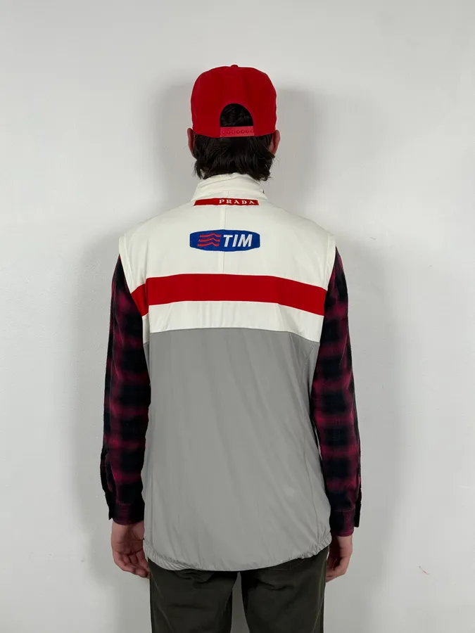 2003 Prada Luna Rossa Racing Challenge White Vest - Image 3