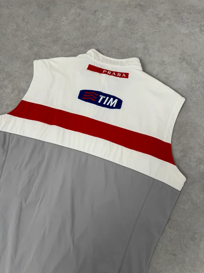 2003 Prada Luna Rossa Racing Challenge White Vest - Image 5