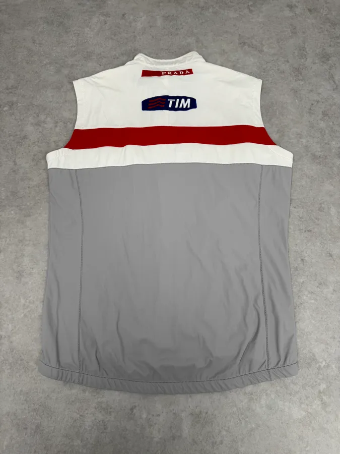 2003 Prada Luna Rossa Racing Challenge White Vest - Image 6